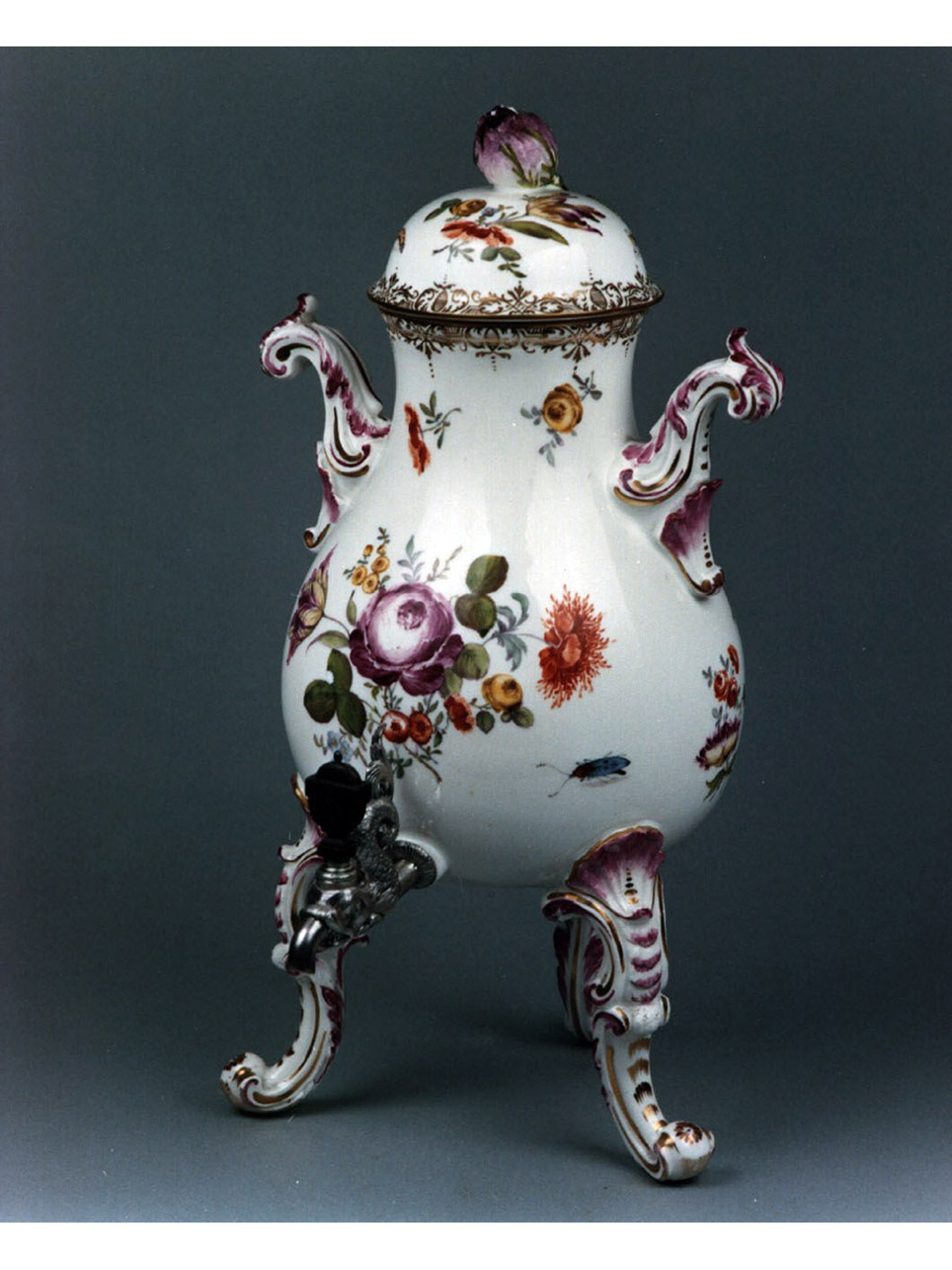 motivi decorativi vegetali (botticella) - manifattura di Meissen (seconda metà sec. XVIII)