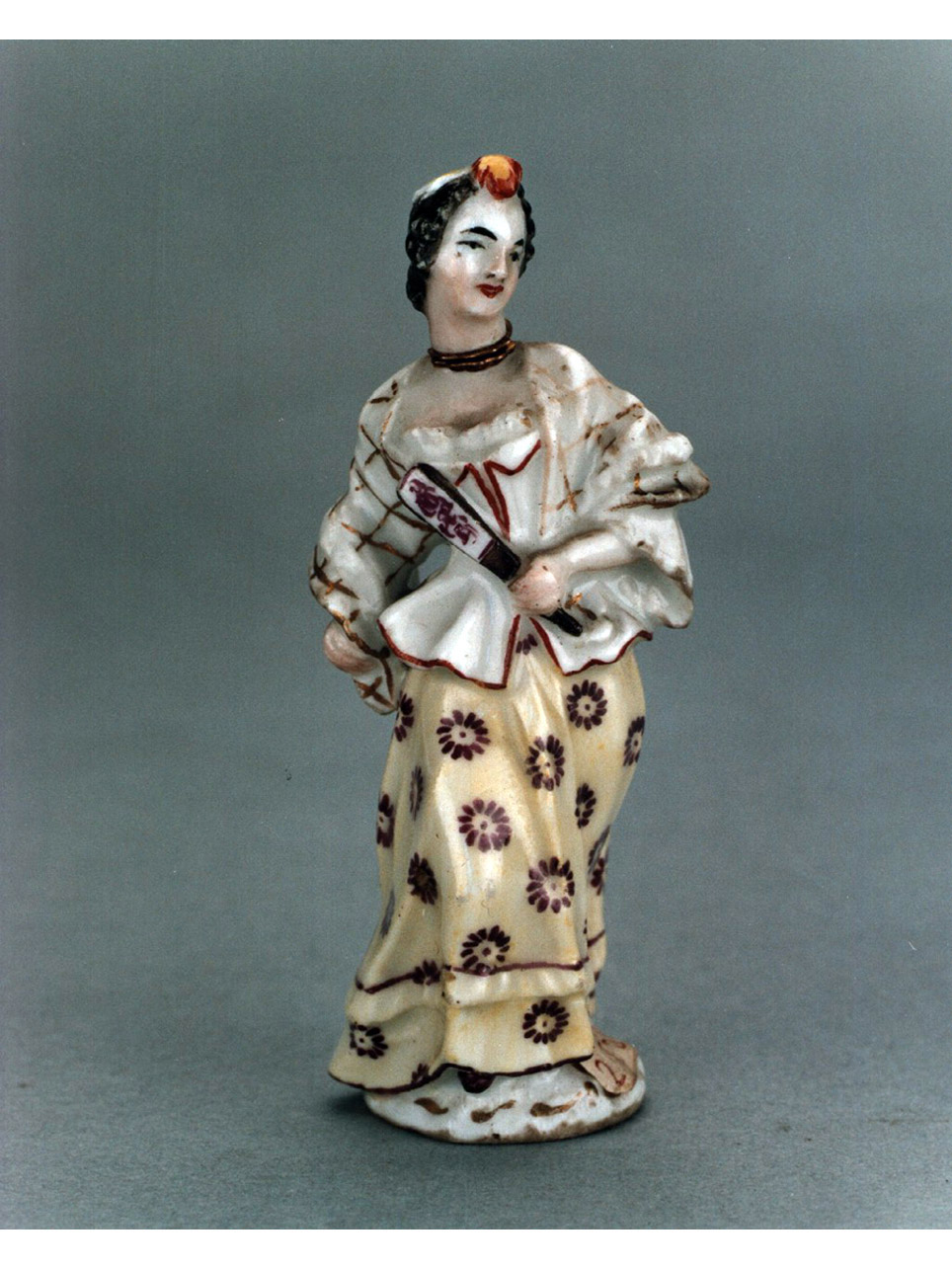 figura femminile (pot-pourri) - manifattura di Meissen (sec. XVIII)