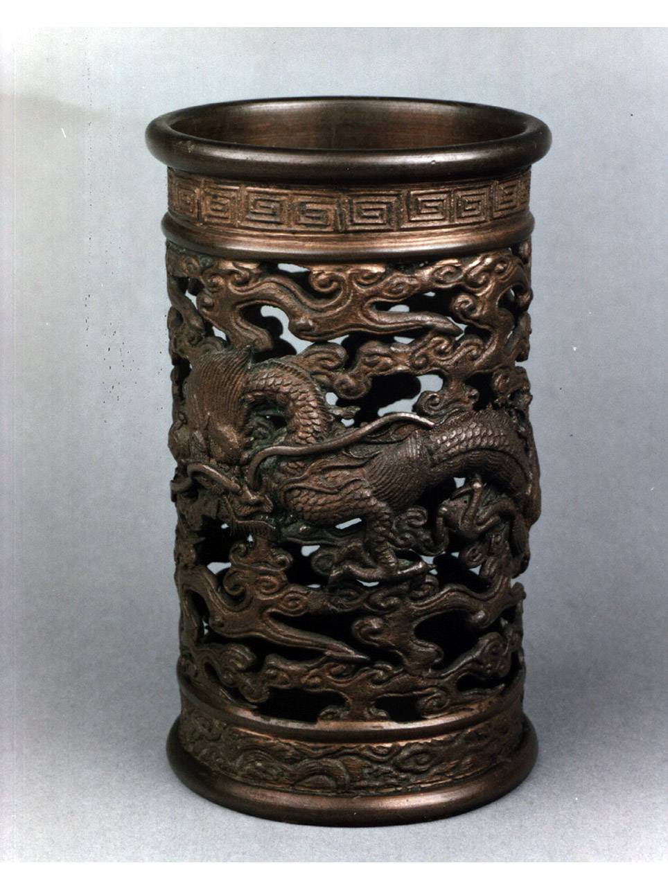 drago (portapennelli) - manifattura cinese (secc. XVII/ XVIII)