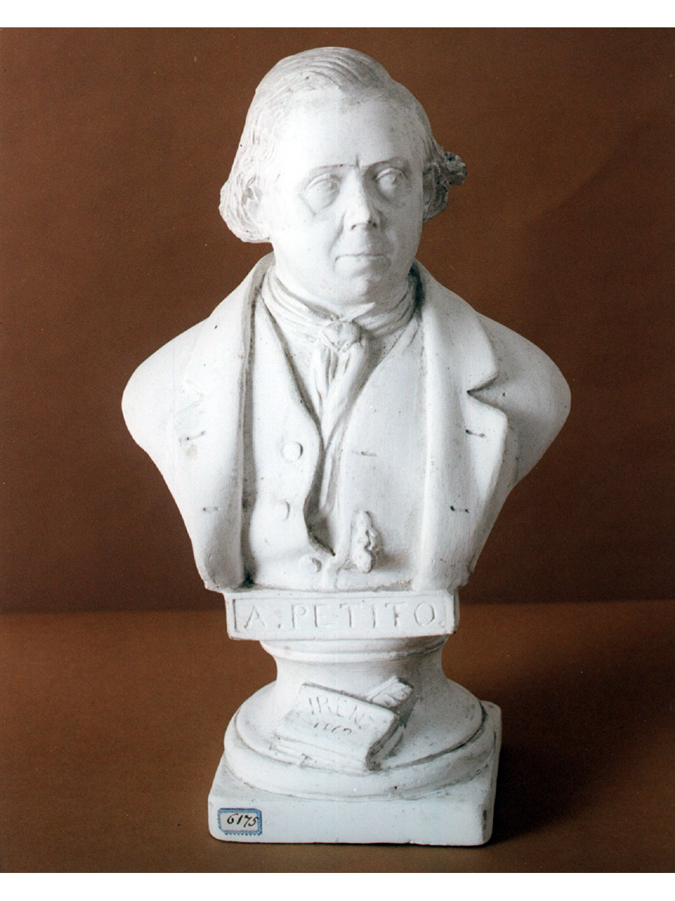 busto ritratto d'uomo (scultura) - bottega napoletana (sec. XIX)