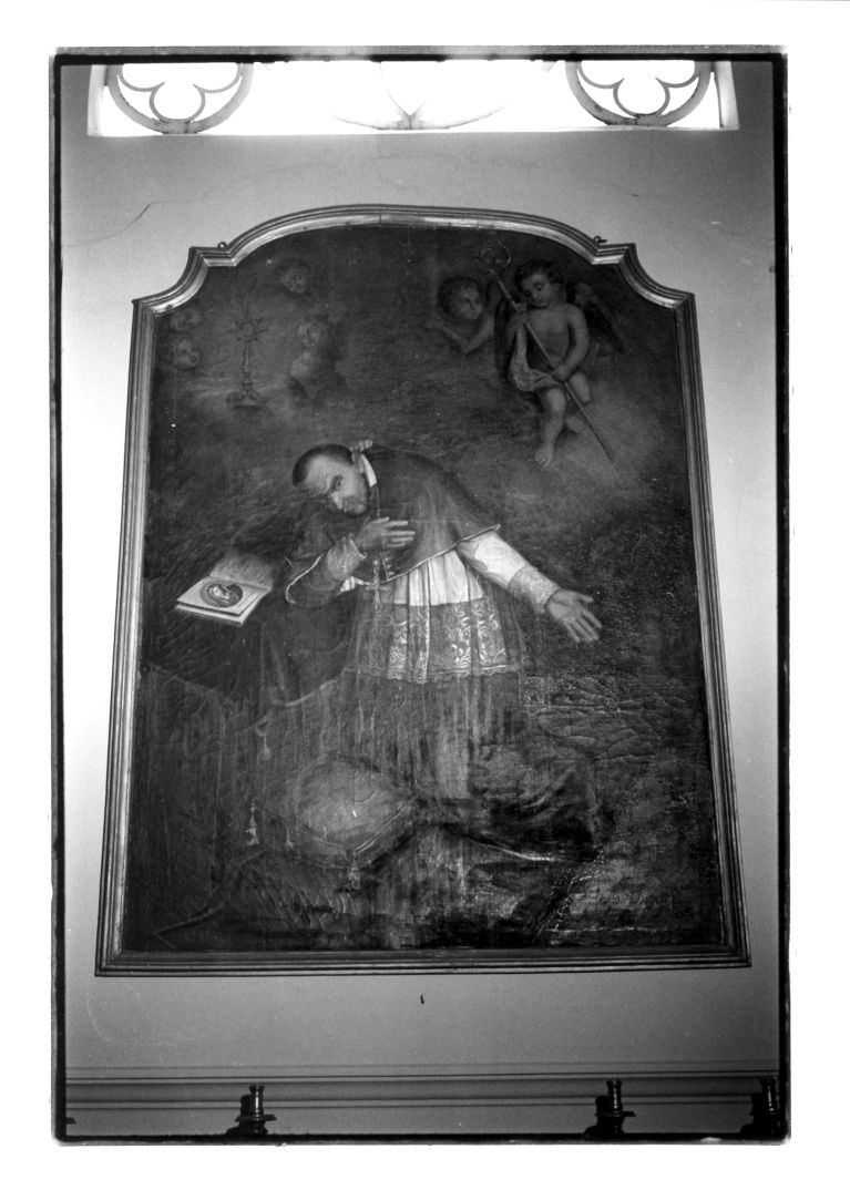 Sant' Alfonso Maria de Liguori (dipinto, opera isolata) di Ingenito Andrea (sec. XIX)