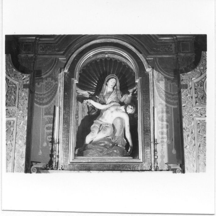 Mosè fa scaturire l'acqua dalla roccia (dipinto) - ambito campano (primo quarto sec. XVIII)