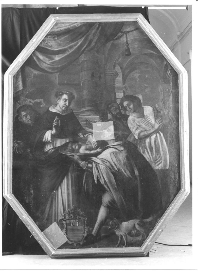 miracolo di San Domenico di Guzman (dipinto) - ambito campano (seconda metà sec. XVIII)