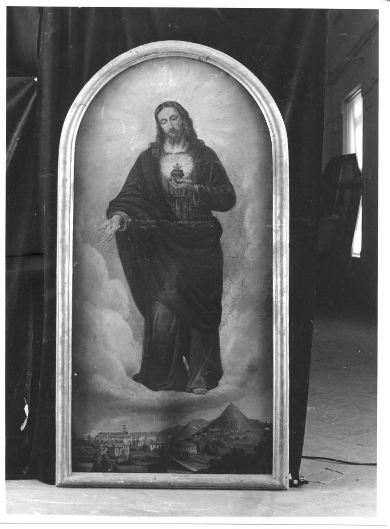 Sacro Cuore di Gesù (dipinto) - ambito campano (sec. XIX)