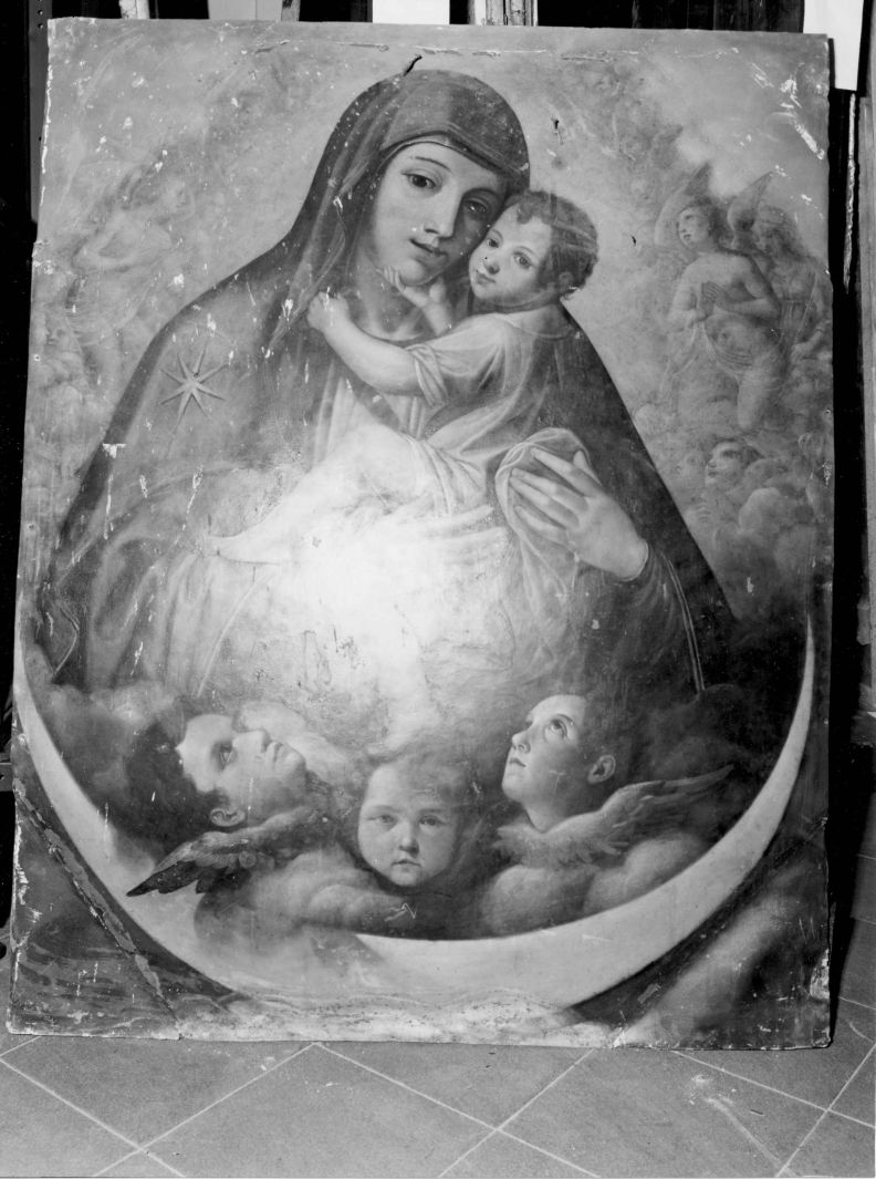 Madonna del Carmelo (dipinto) - ambito campano (sec. XVII)