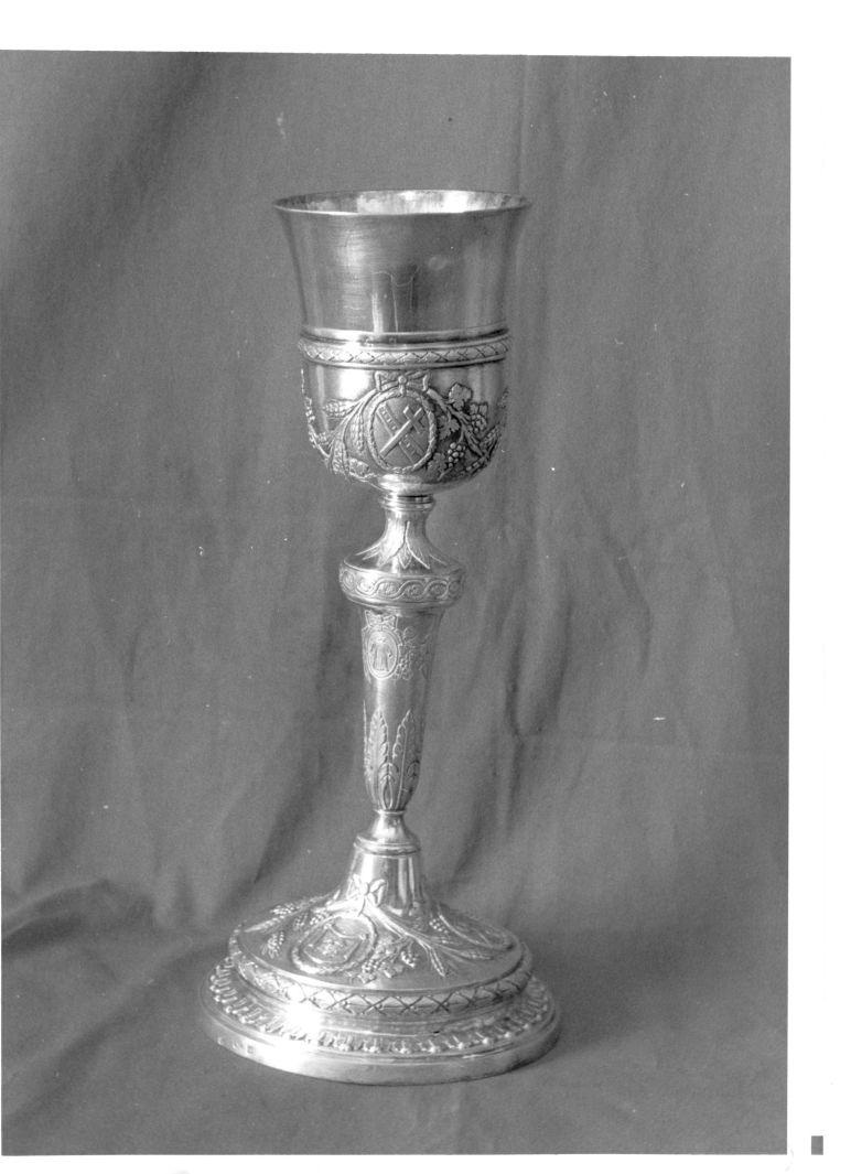 calice - bottega campana (fine sec. XIX)