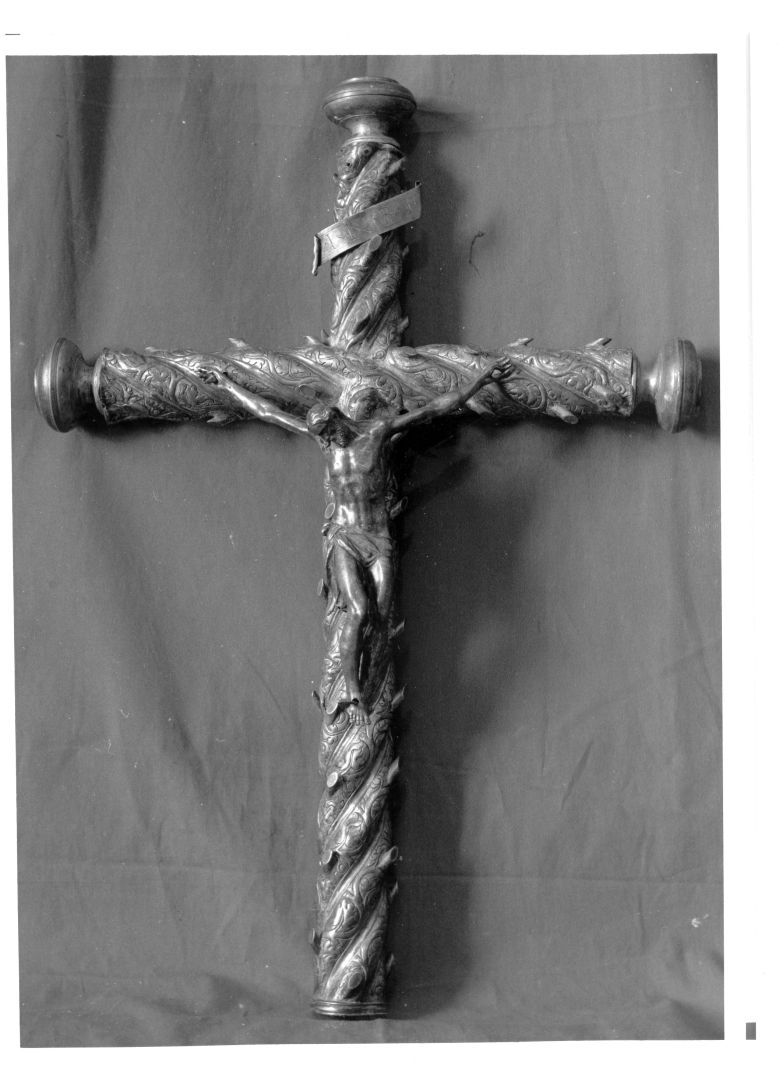 crocifisso - bottega campana (sec. XVIII)