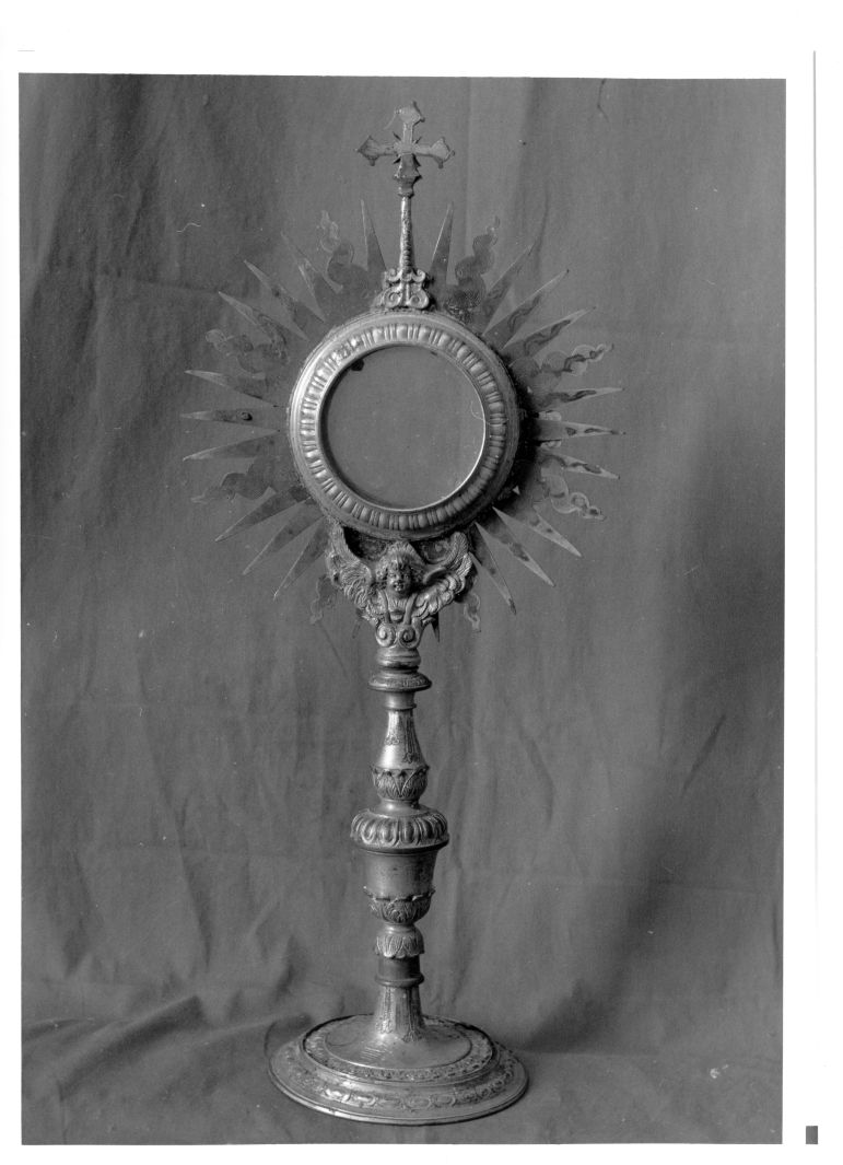 ostensorio - bottega campana (sec. XIX)