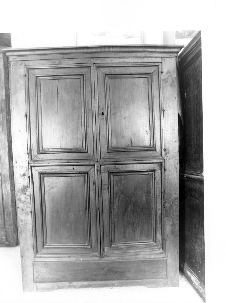 armadio da sacrestia - bottega campana (sec. XIX)