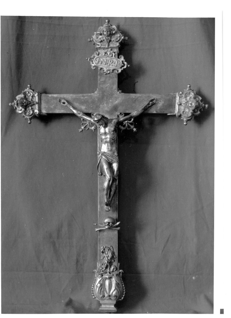 crocifisso - bottega campana (sec. XVIII)