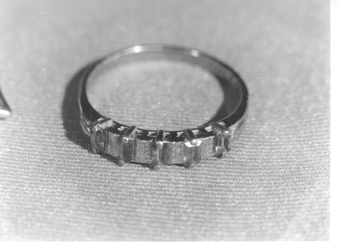 anello, opera isolata - bottega irpina (fine/inizio secc. XIX/ XX)