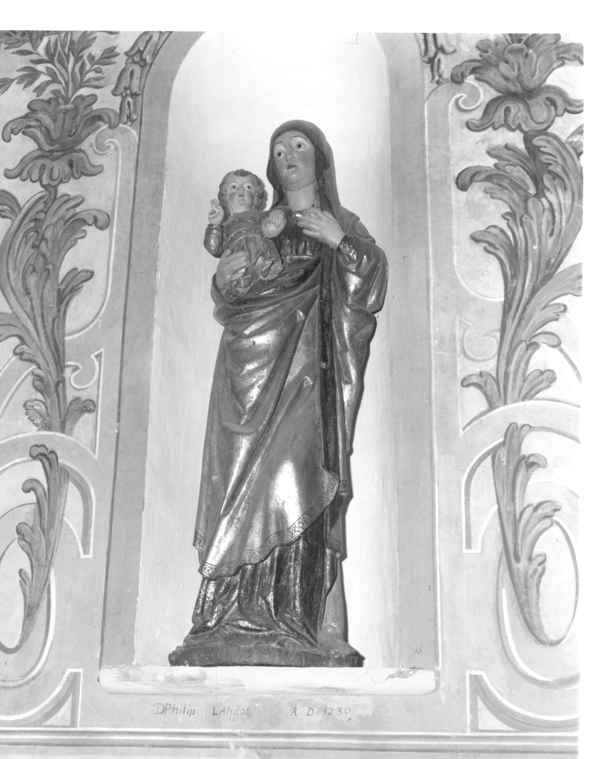 Madonna con Bambino (statua) - bottega Italia meridionale (sec. XV)