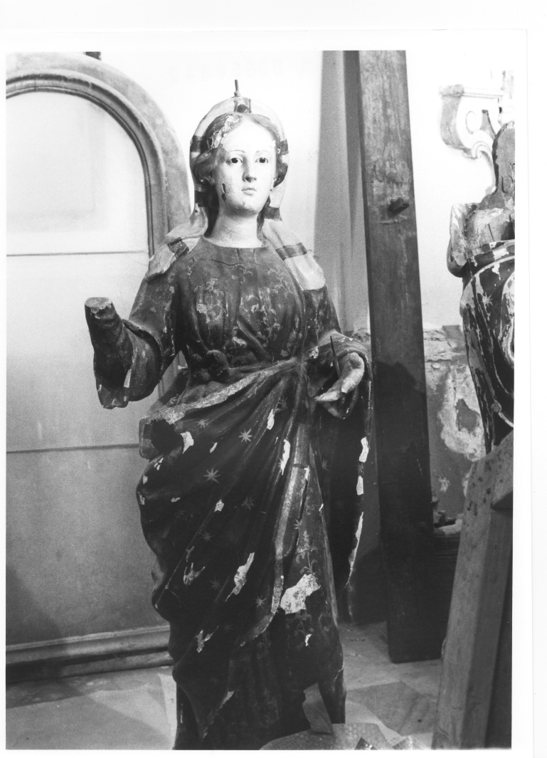 Madonna (statua) - bottega irpina (metà sec. XIX)