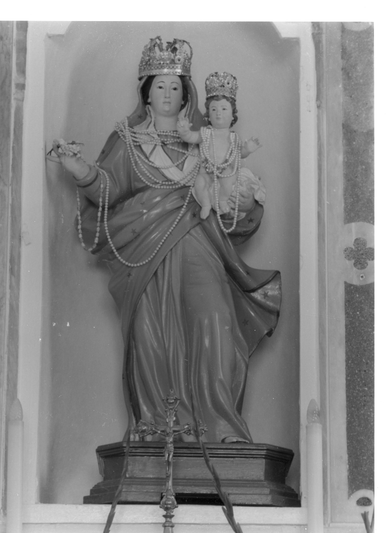 S. Maria della Neve, Madonna con Bambino (statua, opera isolata) - bottega irpina (prima metà sec. XVIII)