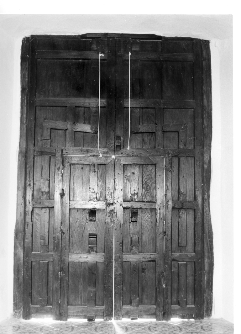 porta, opera isolata - bottega irpina (metà sec. XVIII)