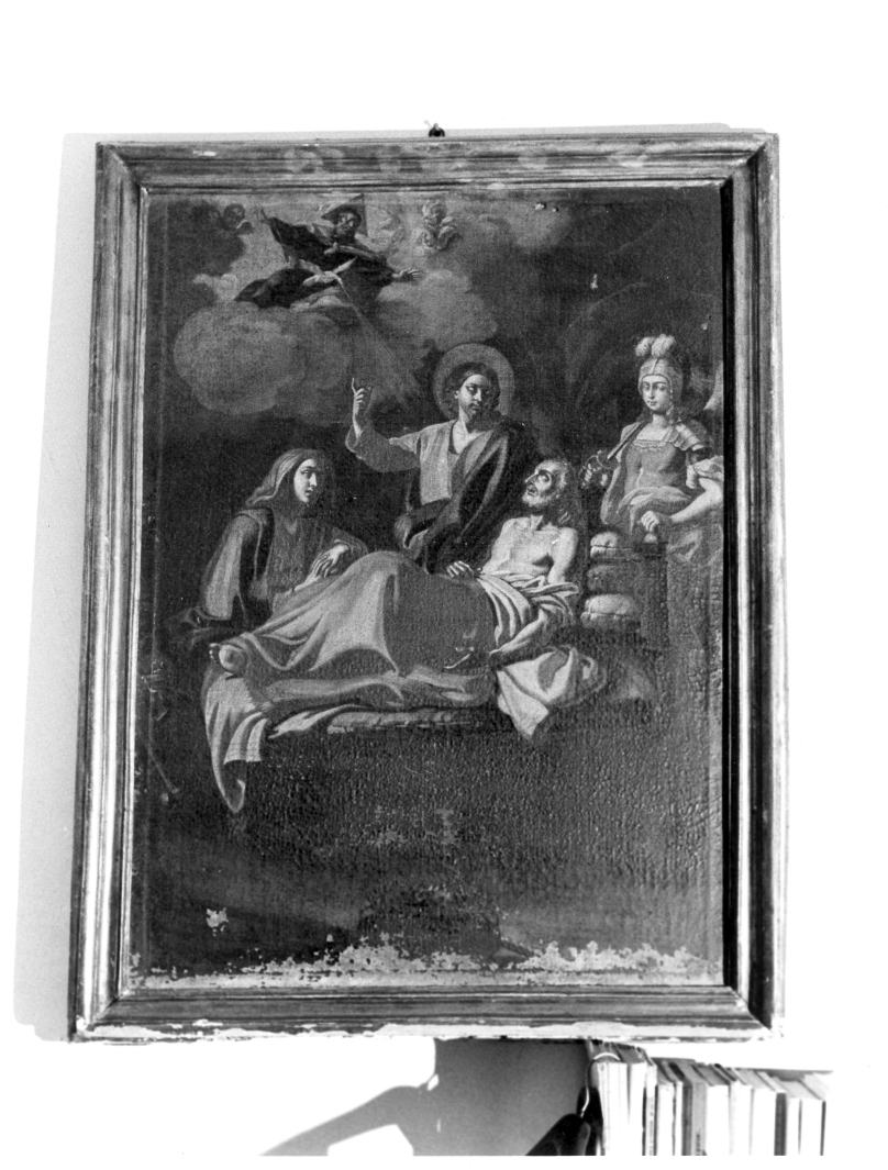 morte di San Giuseppe, morte di San Giuseppe (dipinto) - ambito Italia meridionale (prima metà sec. XIX)