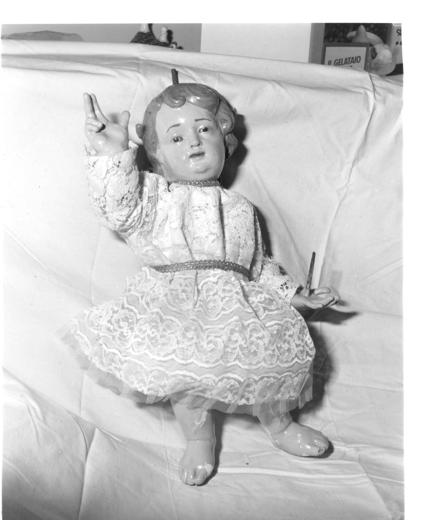 Gesù Bambino (statua) - bottega Italia meridionale (metà sec. XVIII)