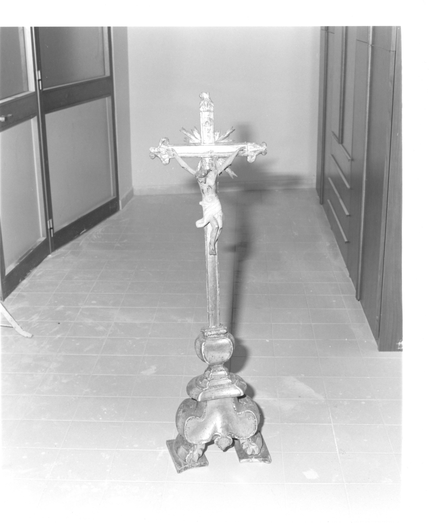 crocifisso - bottega Italia meridionale (metà sec. XVIII)