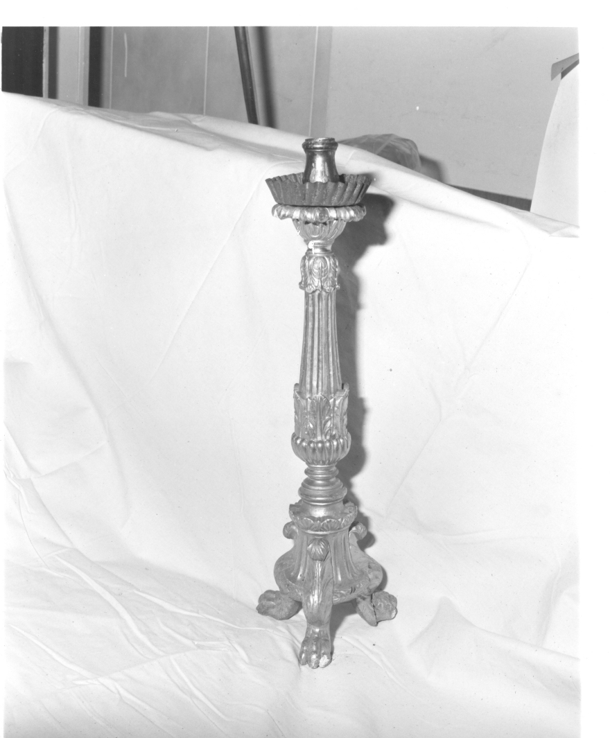 candeliere - bottega Italia meridionale (metà sec. XVIII)