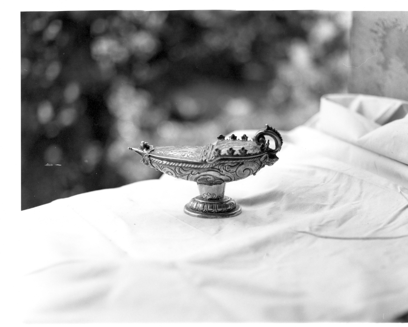 navicella portaincenso - bottega Italia meridionale (inizio sec. XVIII)