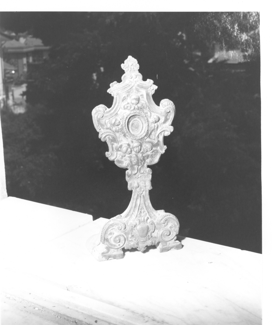 reliquiario-ostensorio - bottega Italia meridionale (sec. XVIII)