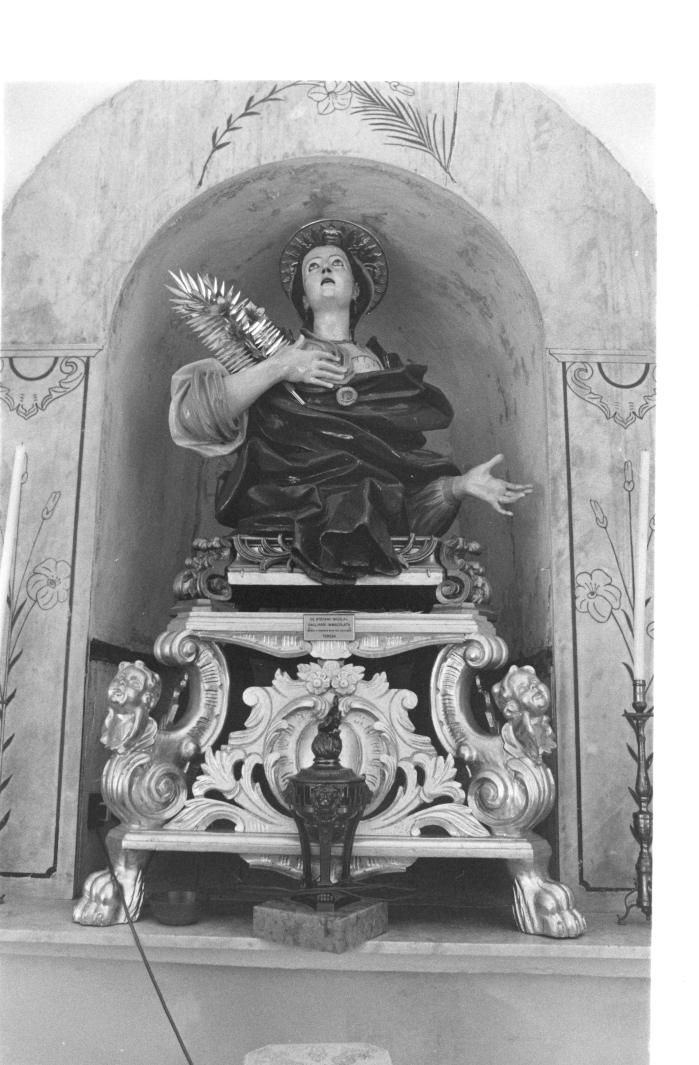 S. Agata (statua) - bottega irpina (prima metà sec. XX)