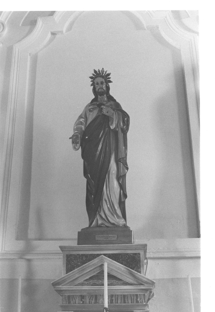 Cristo (statua) - bottega irpina (inizio sec. XX)