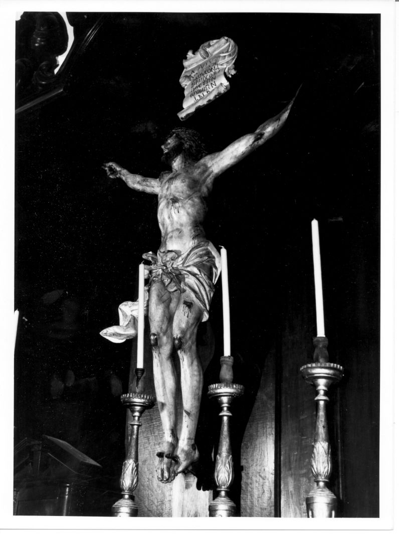 crocifisso - bottega campana (prima metà sec. XVIII)