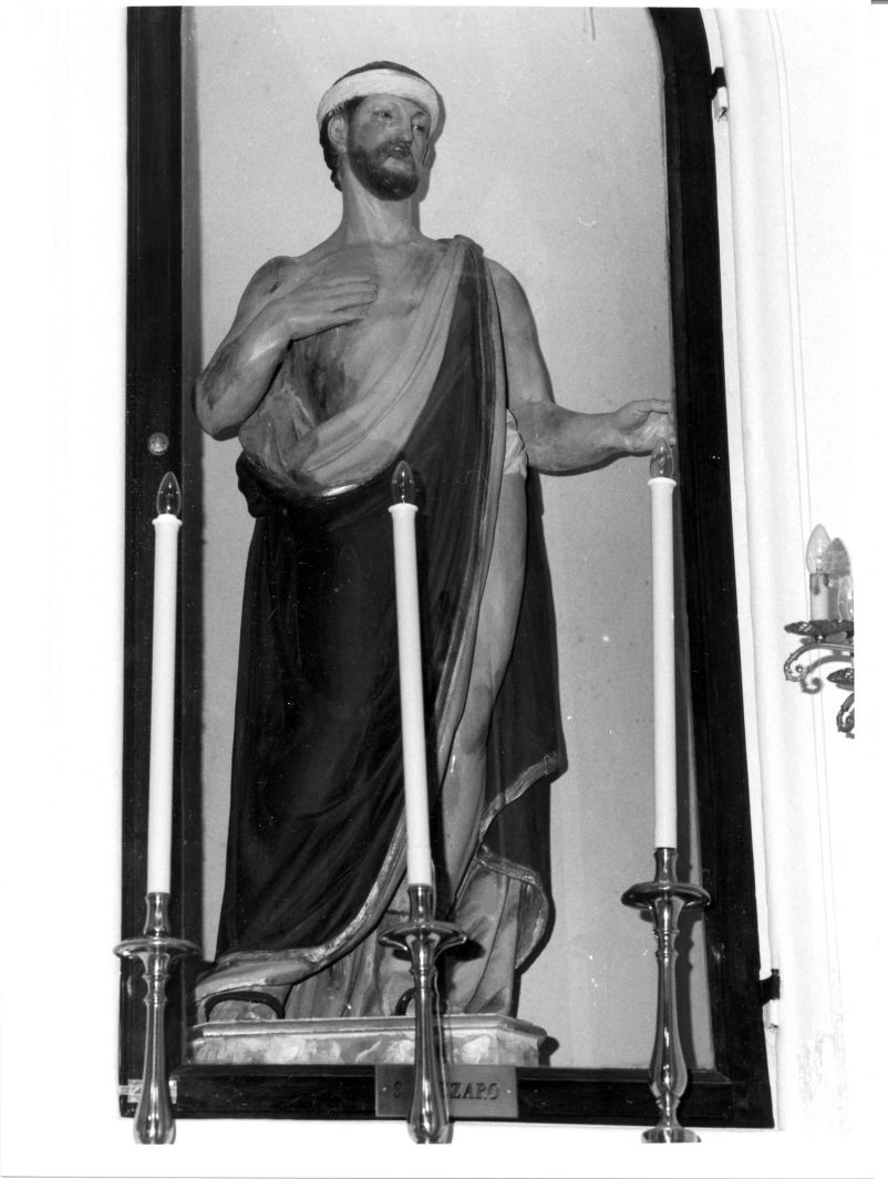 Lazzaro (statua) - bottega campana (sec. XX)