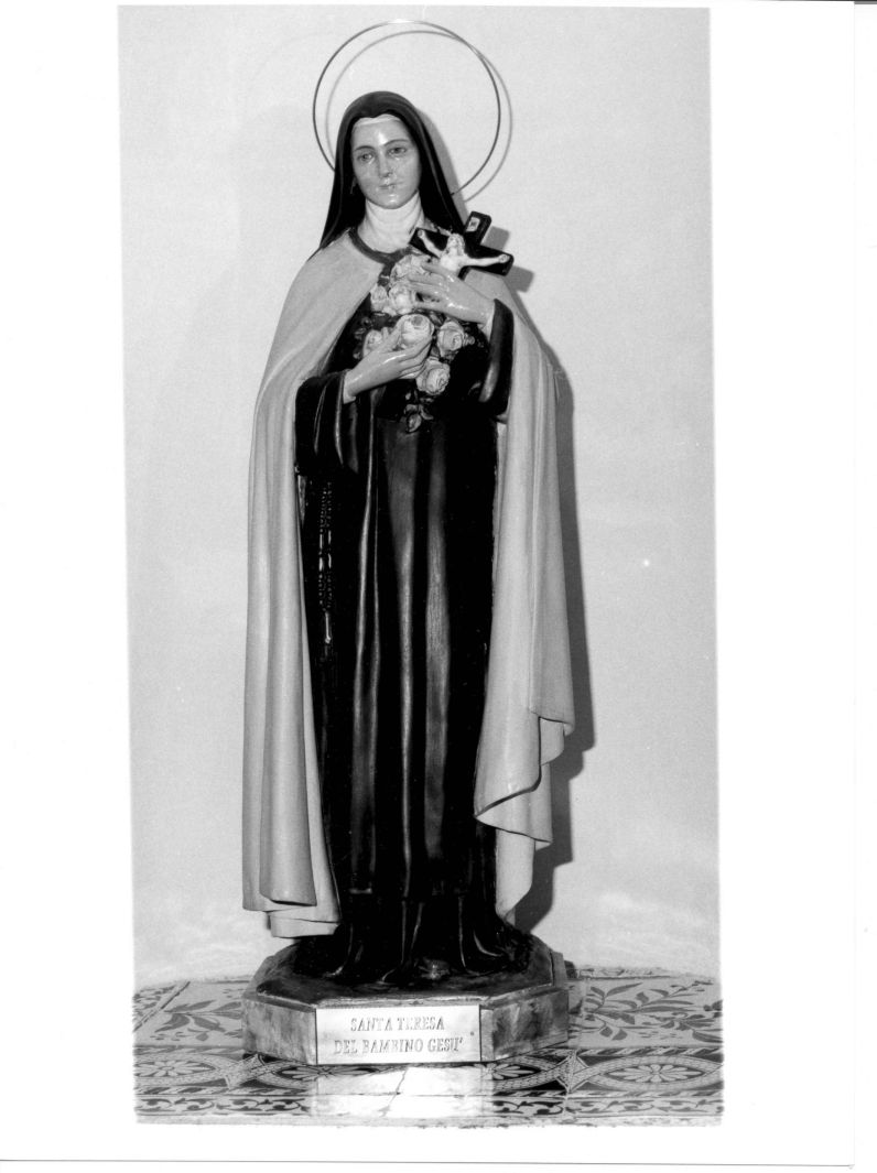 Santa Teresa del Bambino Gesù (statua) - bottega campana (secondo quarto sec. XX)