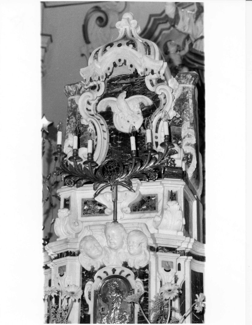 candelabro - bottega campana (sec. XIX)