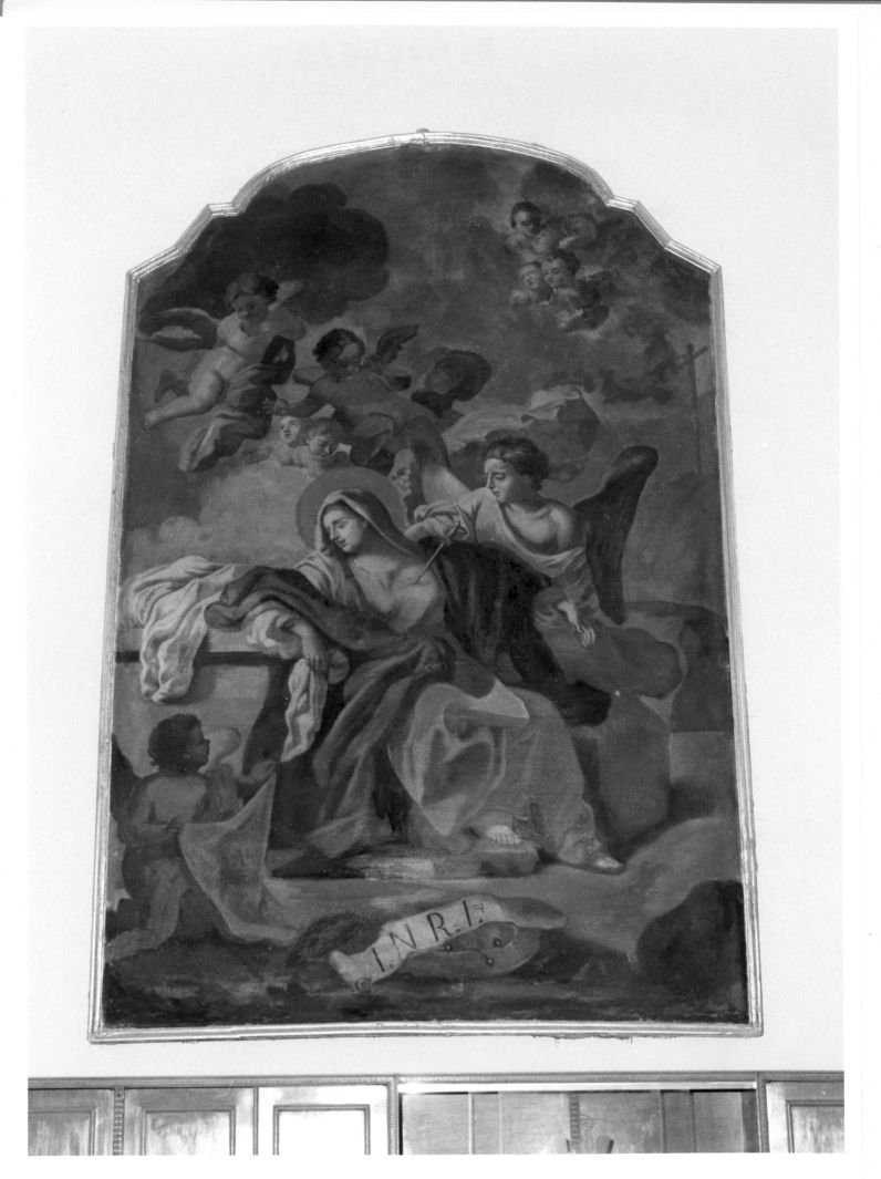 Madonna Addolorata piangente (dipinto) - ambito Italia meridionale (seconda metà sec. XVIII)