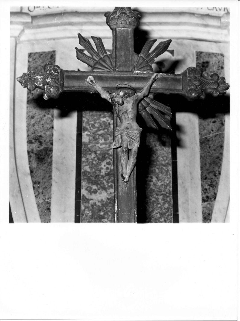 croce d'altare - bottega Italia meridionale (sec. XIX)