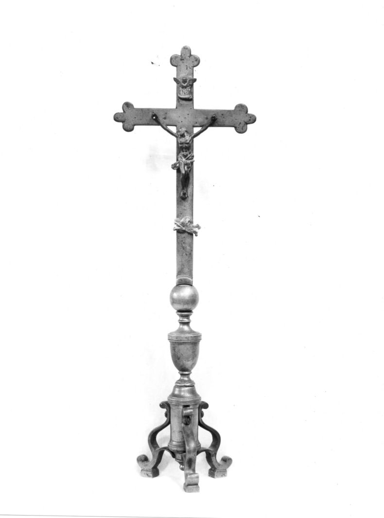 croce d'altare - bottega Italia meridionale (sec. XIX)