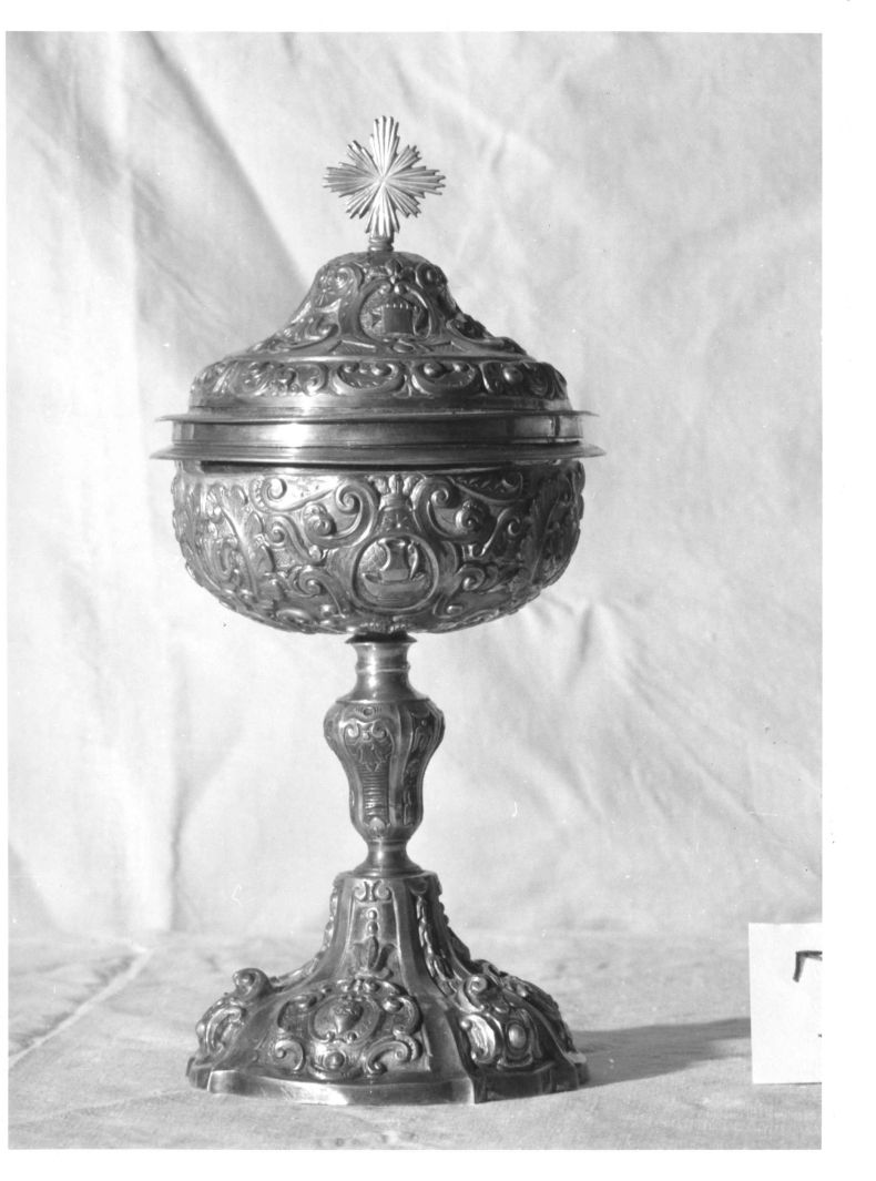 pisside - bottega napoletana (sec. XIX)