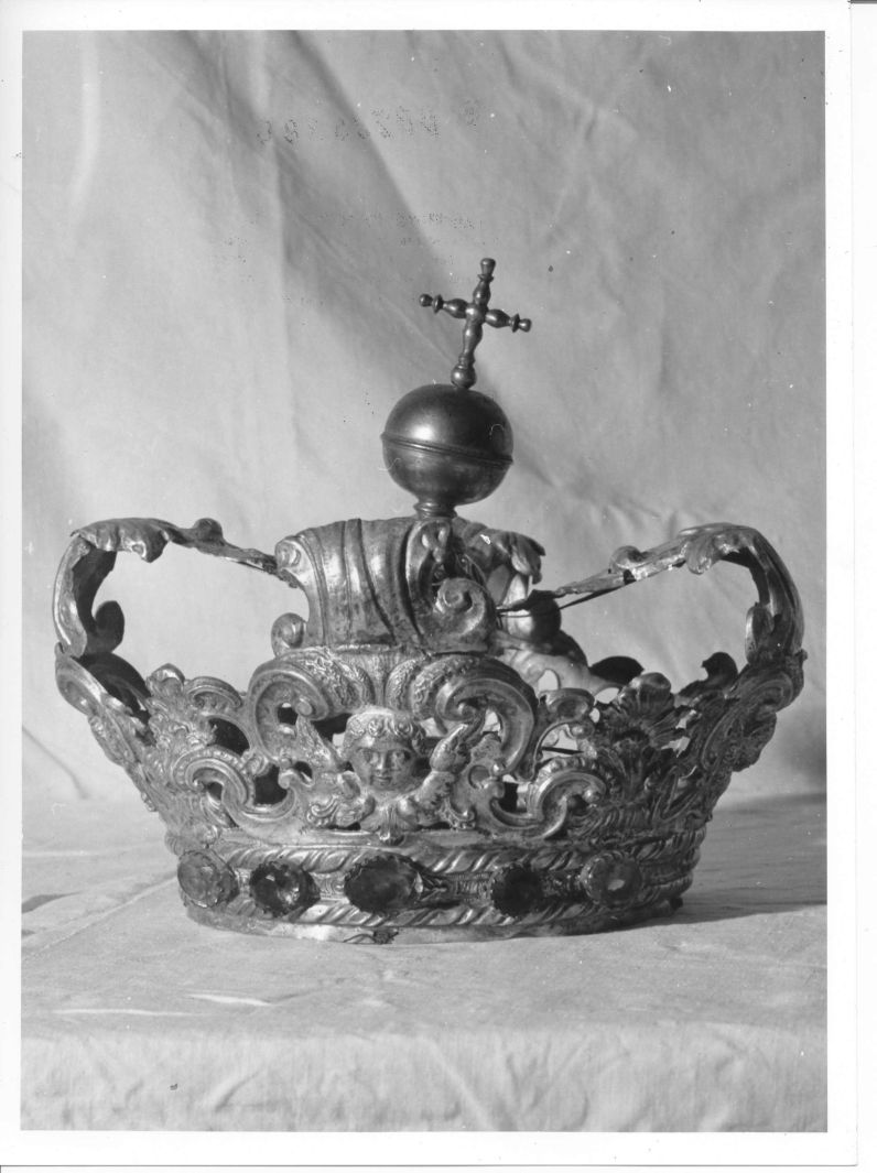 corona da statua - bottega Italia meridionale (sec. XVIII)