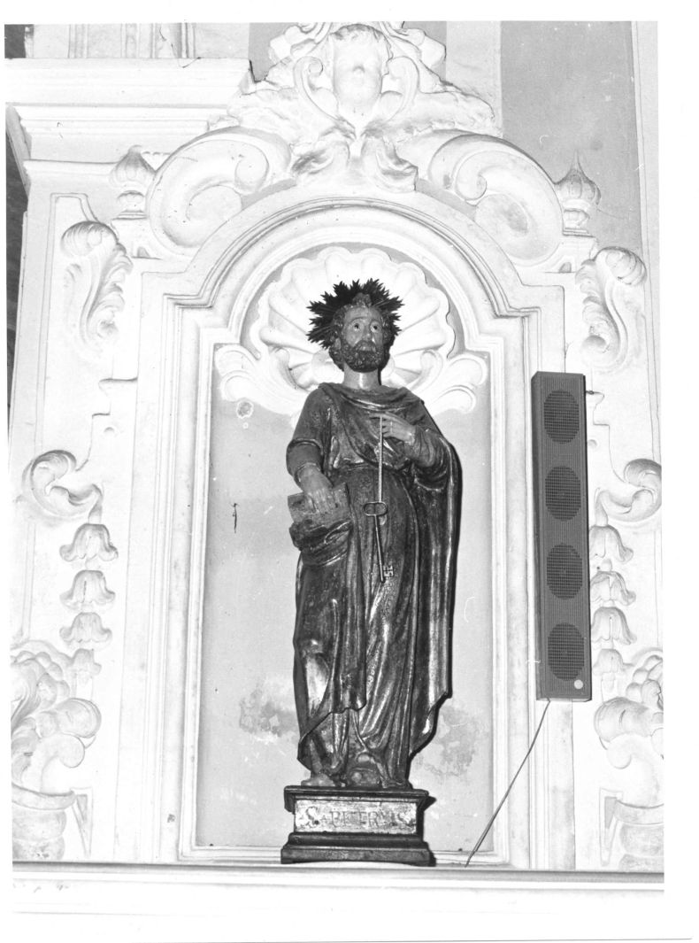 San Pietro Apostolo (statua) - bottega Italia meridionale (sec. XVIII)