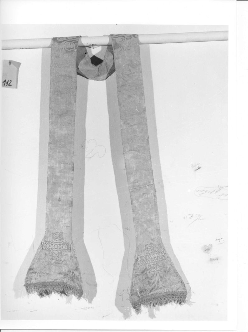 stola - manifattura Italia meridionale (sec. XIX)