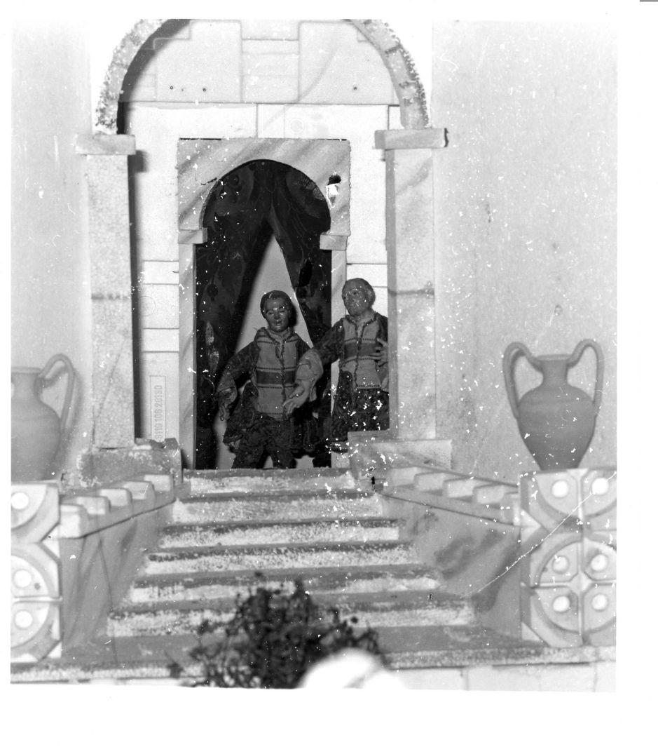 gruppo presepiale - bottega campana (sec. XVIII)