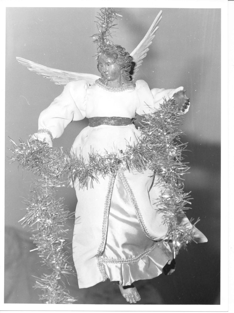 angelo (statuetta di presepio) - bottega napoletana (sec. XVIII)