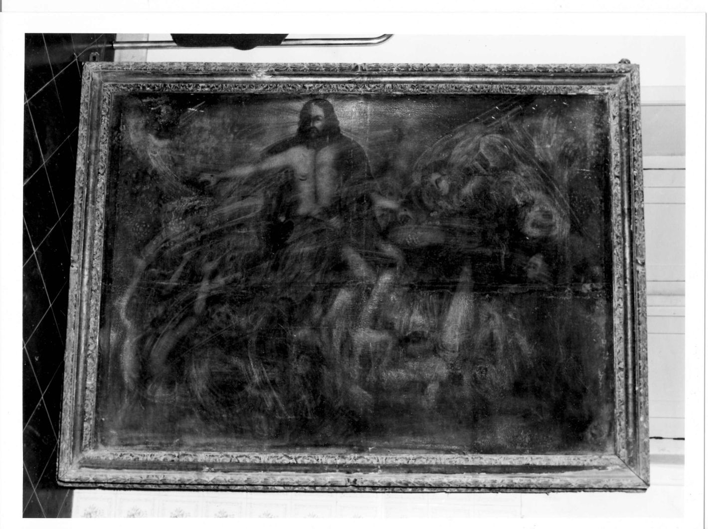 Cristo giudice (dipinto) - ambito campano (fine sec. XVII)