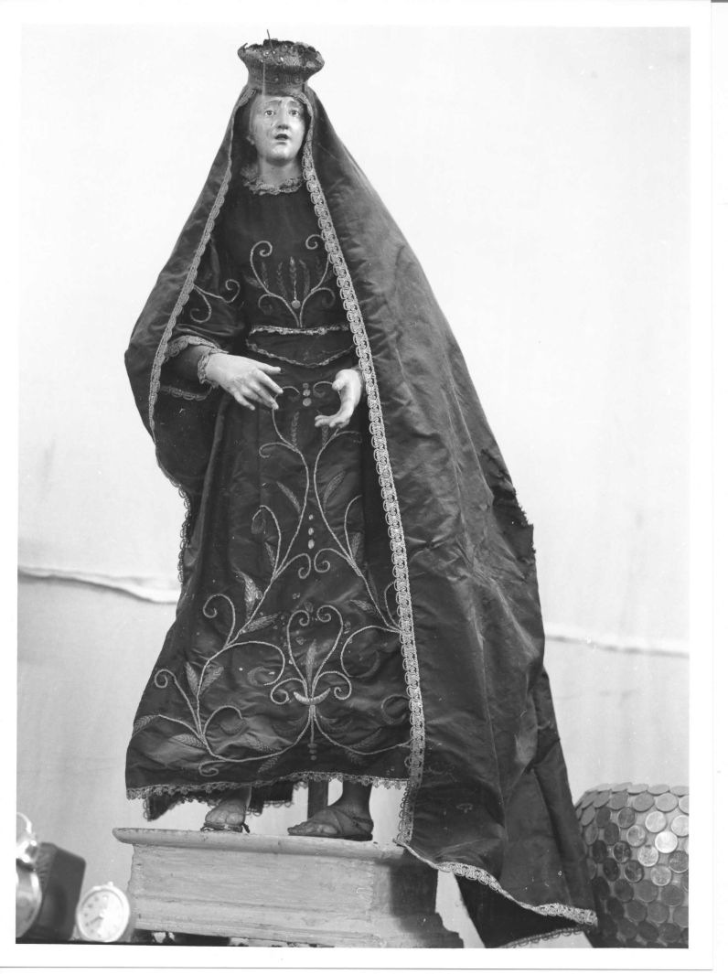 Madonna Addolorata (manichino) - bottega campana (sec. XVIII)