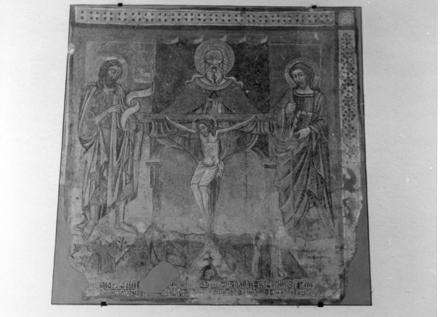 Trinità e Santi (dipinto) - ambito campano (sec. XIV)