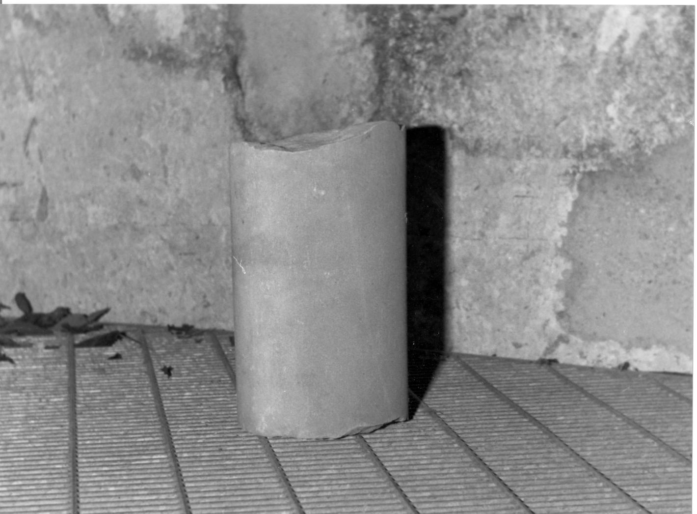 colonna, frammento - bottega campana (sec. XVI)