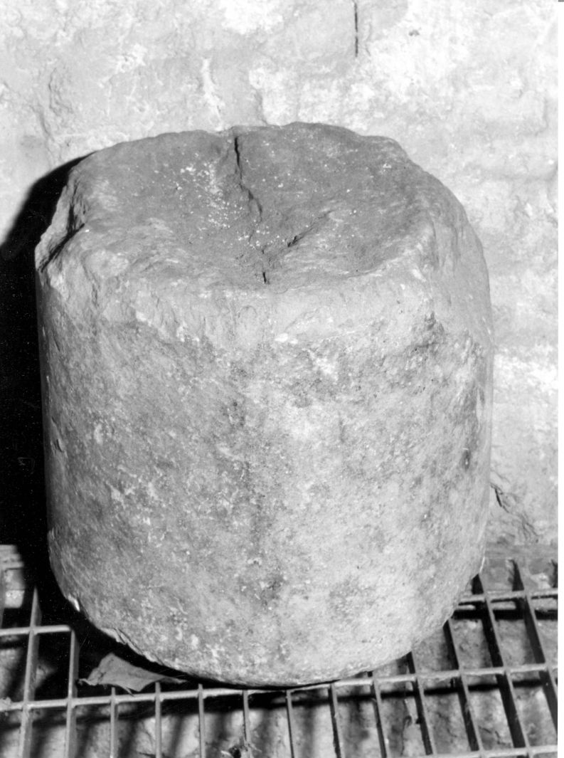 colonna, frammento - bottega campana (sec. XVI)