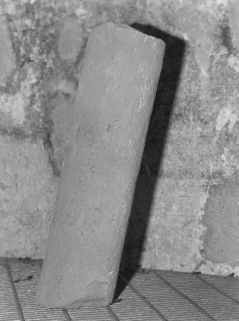 colonna, frammento - bottega campana (sec. XVI)