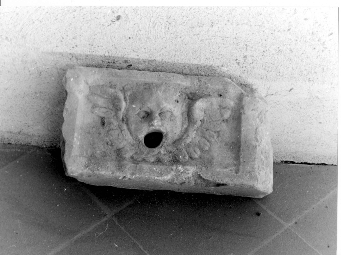 cherubino (rilievo, frammento) - bottega campana (fine sec. XVI)