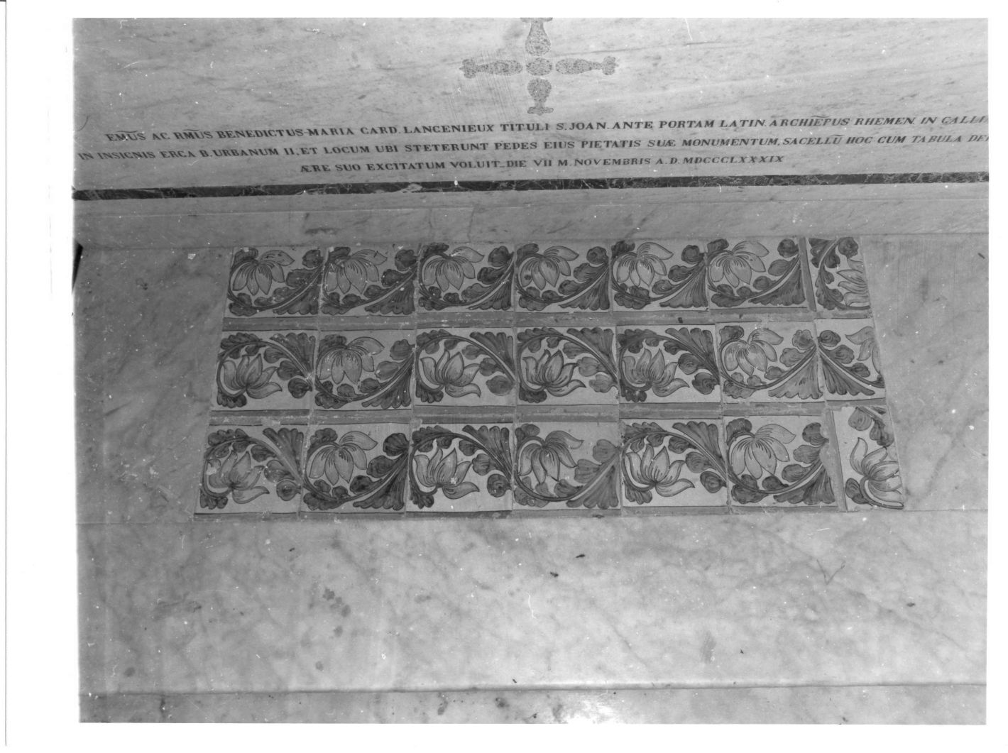 pavimento - ambito Italia meridionale (sec. XIX)