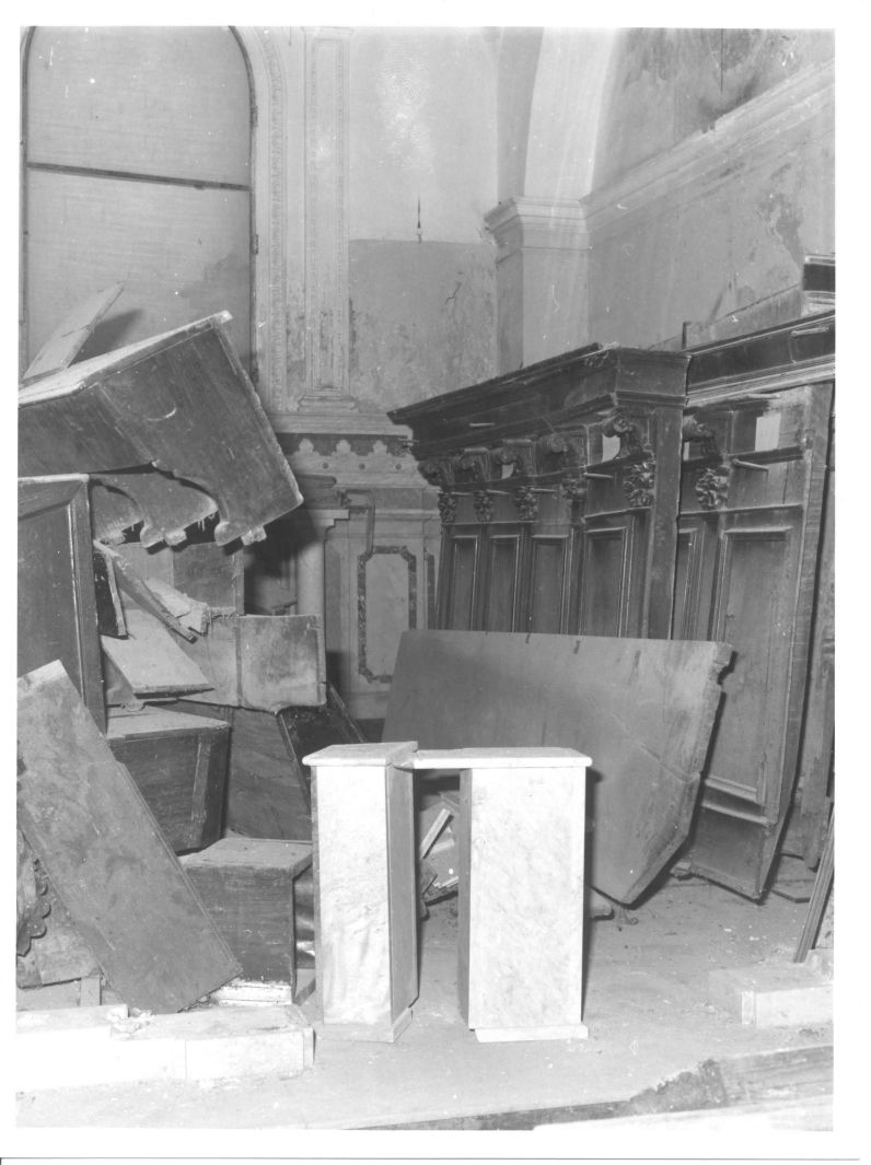 stalli del coro - bottega Italia meridionale (sec. XVIII)