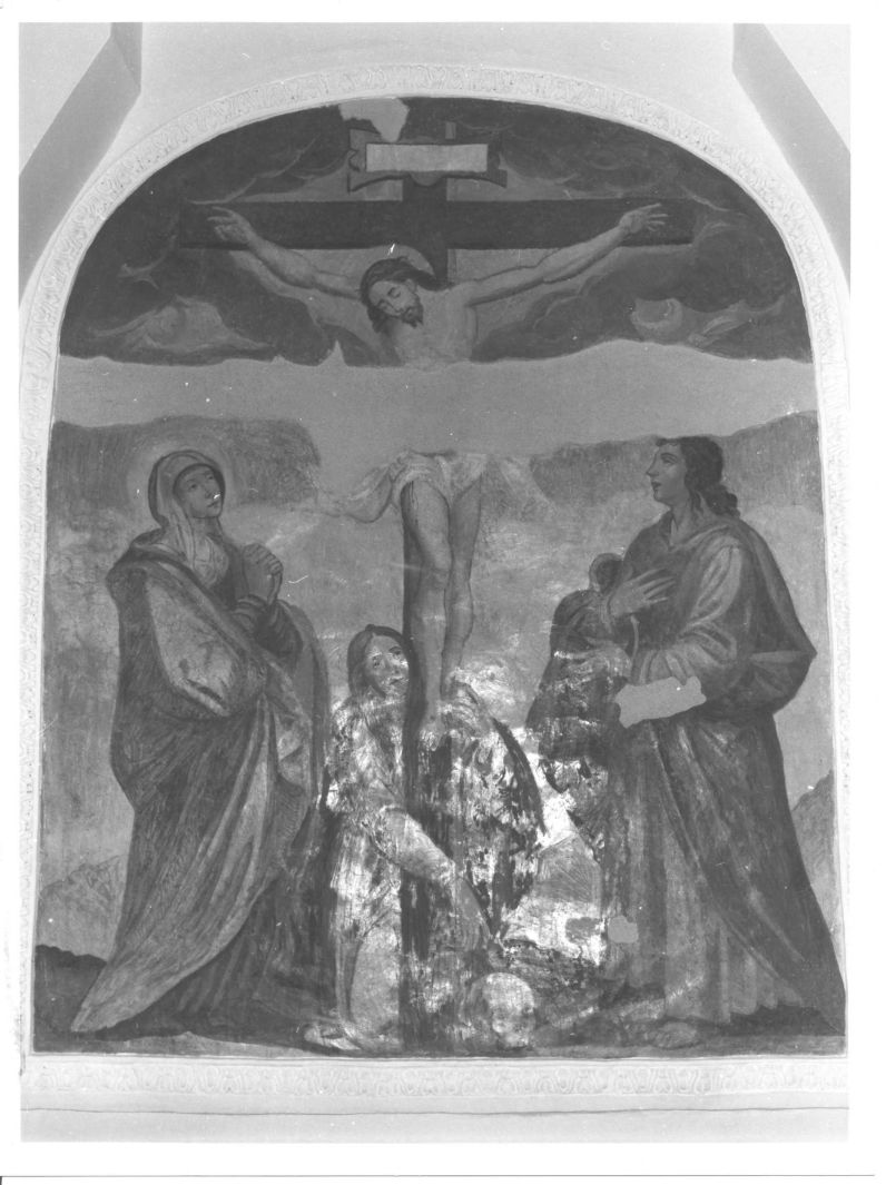 crocifissione (dipinto) - ambito Italia meridionale (sec. XVIII)